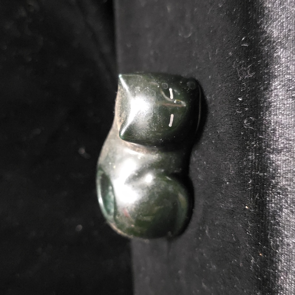 Black Cat LEUCHTER German Mini Candle‎ Holder, Gently Preloved
